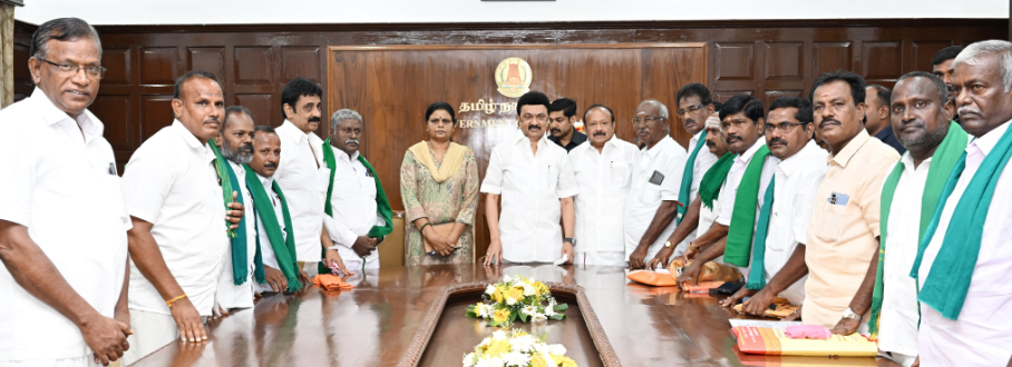 நெல்லுக்கான குறைந்தபட்ச ஆதார விலையுடன் ஊக்கத் தொகை - முதல்வருக்கு நன்றி