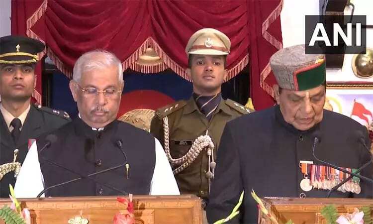 இம்மாச்சலபிரதேச அமைச்சரவை விரிவாக்கம் - முன்னாள் முதலமைச்சரின் மகன் அமைச்சரானார்