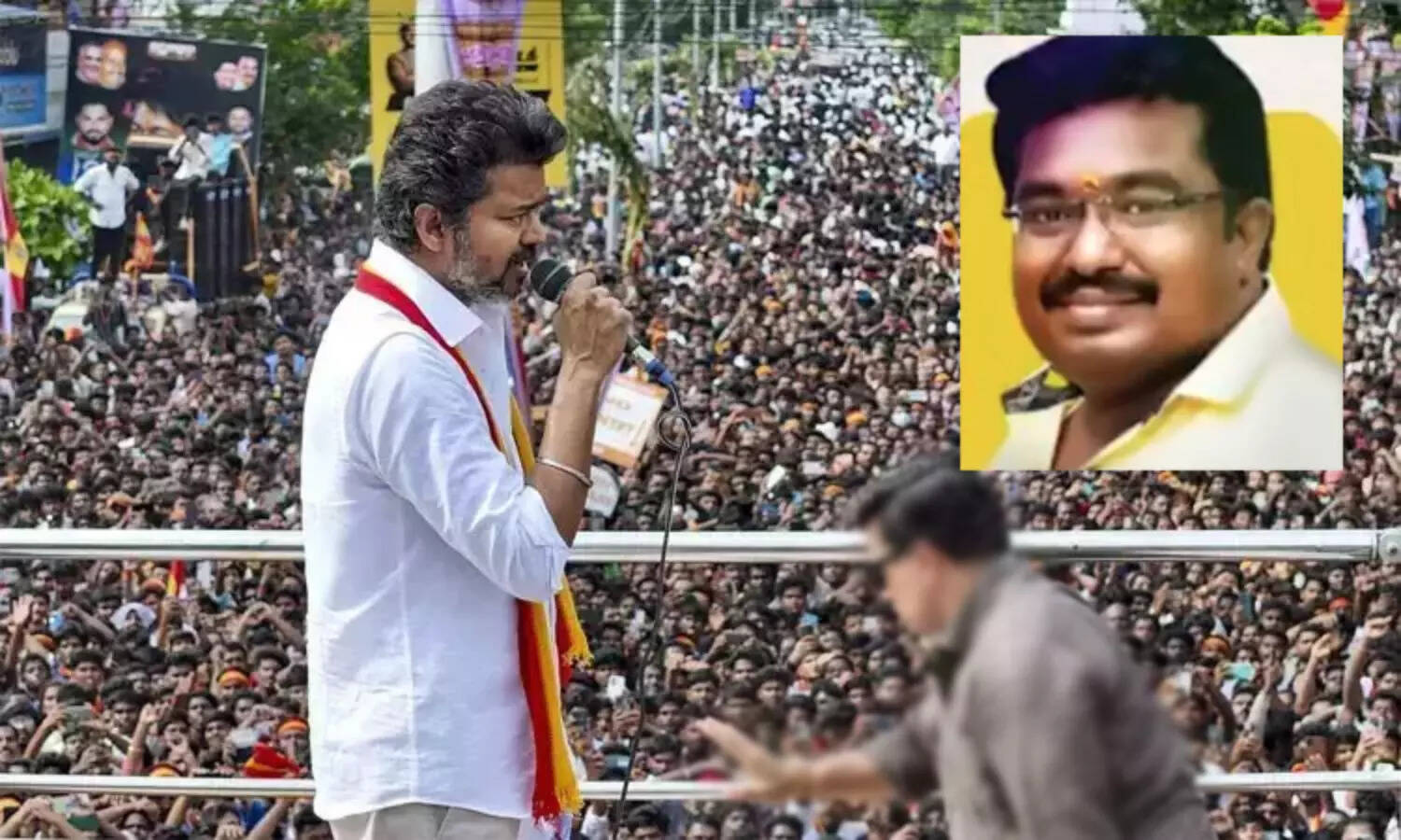 தவெக மாவட்டச் செயலாளர் தலைமறைவு..!