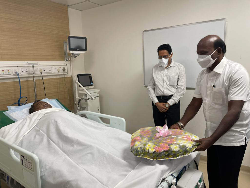 சென்னையில் அமைச்சர் ஜெகன்நாத் மரணம் -முதல்வர் ஸ்டாலின் சார்பில் மரியாதை