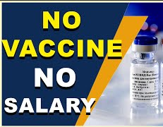 தடுப்பூசி போடலையா?? டிச. சம்பளம் இல்லை...- மின் உற்பத்தி கழக அறிவிப்பால் பணியாளர்கள் அதிர்ச்சி..
