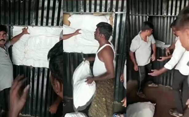 நெல்லை அருகே கண்டெய்னர் லாரியில் ரகசிய அறை அமைத்து குட்கா கடத்தல்... ஓட்டுநர் கைது, ரூ.12 லட்சம் குட்கா பறிமுதல்!