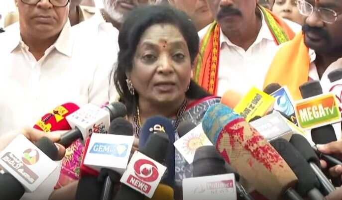 “திருமா, கே.பாலகிருஷ்ணனுக்கு மிரட்டல்... 2026ல் திமுக கூட்டணி நிச்சயம் உடையும்”- தமிழிசை