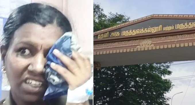 பெண் போலீஸ் ஏட்டுக்கு அரிவாள் வெட்டு- தேனியில் அதிர்ச்சி