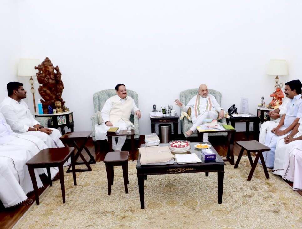 எடப்பாடி பழனிசாமி- அண்ணாமலை இடையே அமித்ஷா சமரசம்