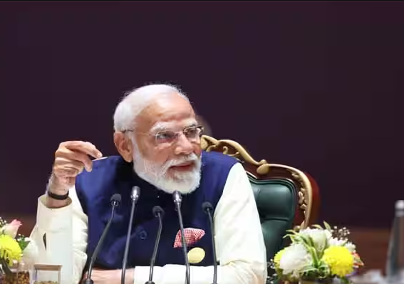 மேற்காசியா நாடுகளின் தலைவர்களுடன் பிரதமர் மோடி முக்கிய ஆலோசனை!