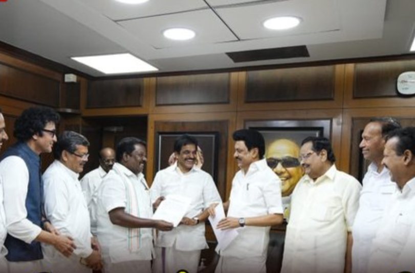 திமுக - காங்கிரஸ் இடையே இன்று இரவு 7 மணிக்கு தொகுதிப் பங்கீடு பேச்சுவார்த்தை