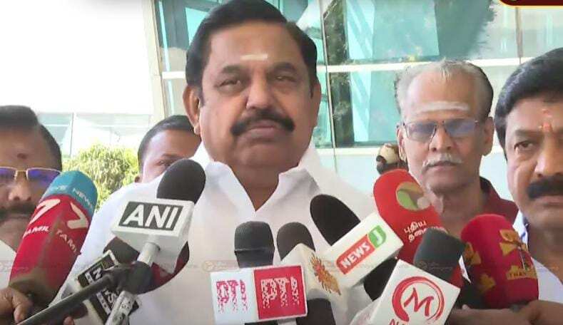 அமித் ஷாவுடன் கூட்டணி குறித்து பேசவில்லை - எடப்பாடி பழனிசாமி பேட்டி