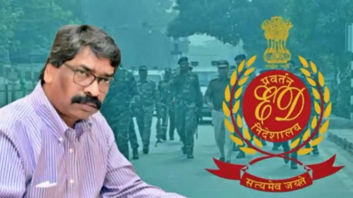 Hemant Soren arrested by ED in land scam case