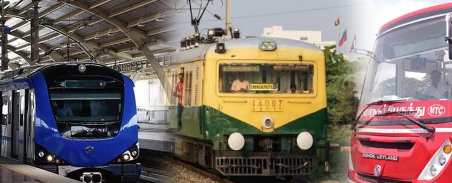 ஒரே டிக்கெட்டில் பேருந்து, மெட்ரோ, மின்சார ரயிலில் பயணம் செய்யும் திட்டம்!!