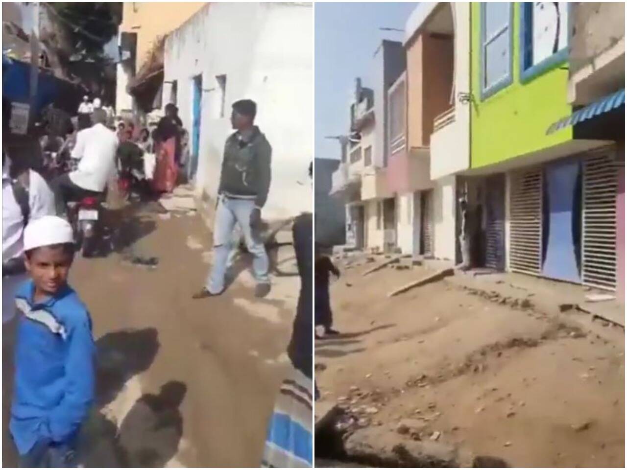 பேரணாம்பட்டியில் ஒரேநாளில் மீண்டும் இருமுறை நில அதிர்வு - சாலையில் திரண்ட மக்கள்!!