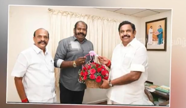 தேமுதிகளில் இருந்து விலகிய மீசை ராஜேந்திரன் அதிமுகவில் இணைந்தார்!