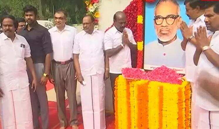 சி.பா.ஆதித்தனாரின் 118-வது பிறந்தநாள் - தமிழக அரசு சார்பில் அமைச்சர்கள் மரியாதை