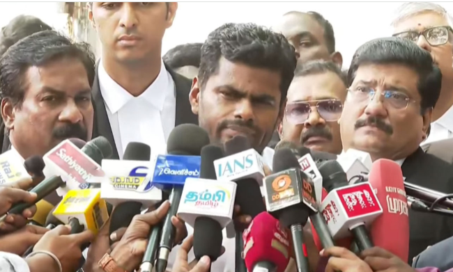 “அரசியல் என வந்துவிட்டா இப்படிதான்... விஜய் எல்லாத்தையும் சமாளிக்கணும்”- அண்ணாமலை