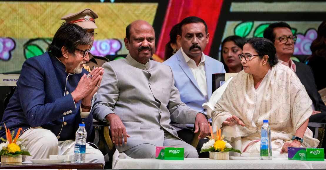 அபிதாப்பச்சன் பேச்சு - வலுக்கும் TMC-BJP மோதல்