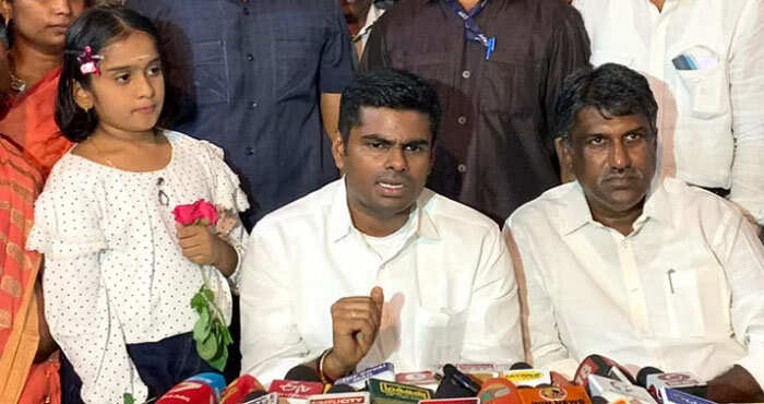 என் மனைவி ஜெயலலிதாவை விட பலம் வாய்ந்தவர் - அண்ணாமலை அதிரடி