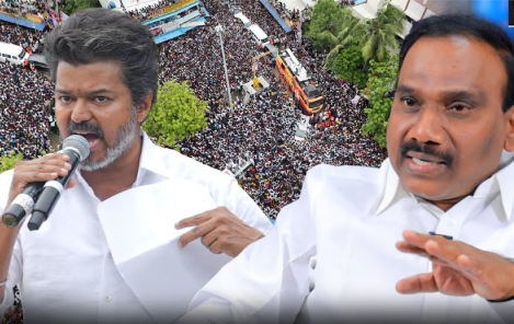 விஜய் ஓடி ஒளிந்தது ஏன்? ஆதவ் அர்ஜூனாவை கட்சியிலிருந்து நீக்காதது ஏன்?- ஆ.ராசா சரமாரி கேள்வி