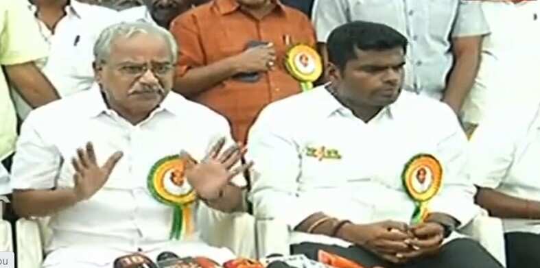 பாஜக கூட்டணிக்கு பாமக, தேமுதிக வர வேண்டும்- தமிழருவி மணியன்