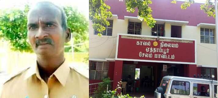 பணியில் இருந்த தலைமை காவலர் நெஞ்சுவலியால் உயிரிழப்பு... சேலம் அருகே சோகம்!