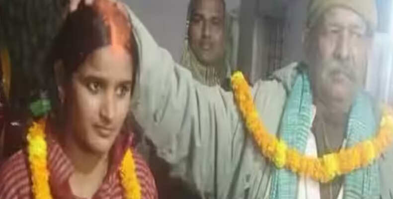 மாமனாரை காதலித்து திருமணம் செய்துகொண்ட மருமகள்