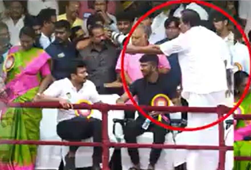 இன்பநிதியின் நண்பர்களுக்காக பெண் கலெக்டரை நாற்காலியை விட்டு எழுந்திருக்க செய்வது அதிகார துஷ்பிரயோகம்- அண்ணாமலை