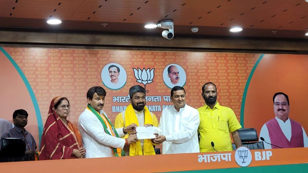 போலி வீடியோவால் கம்பி எண்ணிய யூடியூபர் பாஜகவில் இணைந்தார்!!