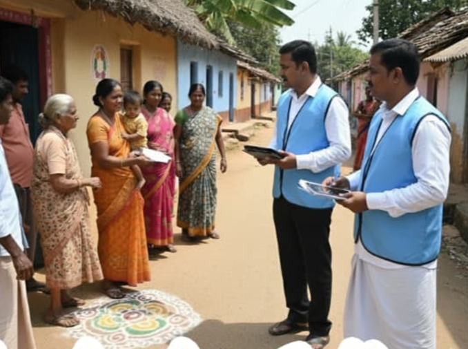 வாக்காளர் பட்டியல் சிறப்பு தீவிரத் திருத்த பணி- நாளை முதல் வீடு வீடாக கணக்கெடுப்பு படிவம் விநியோகம்