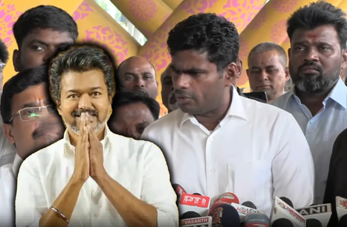 கூட்டணி குறித்து விஜய் தான் முடிவெடுக்க வேண்டும்- அண்ணாமலை