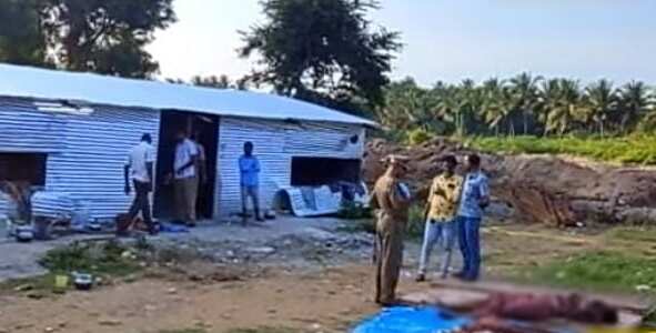 சீட்டு விளையாட்டின்போது விபரீதம்... தொழிலாளியை கடப்பாரையால் அடித்துக் கொன்ற இளைஞர்!