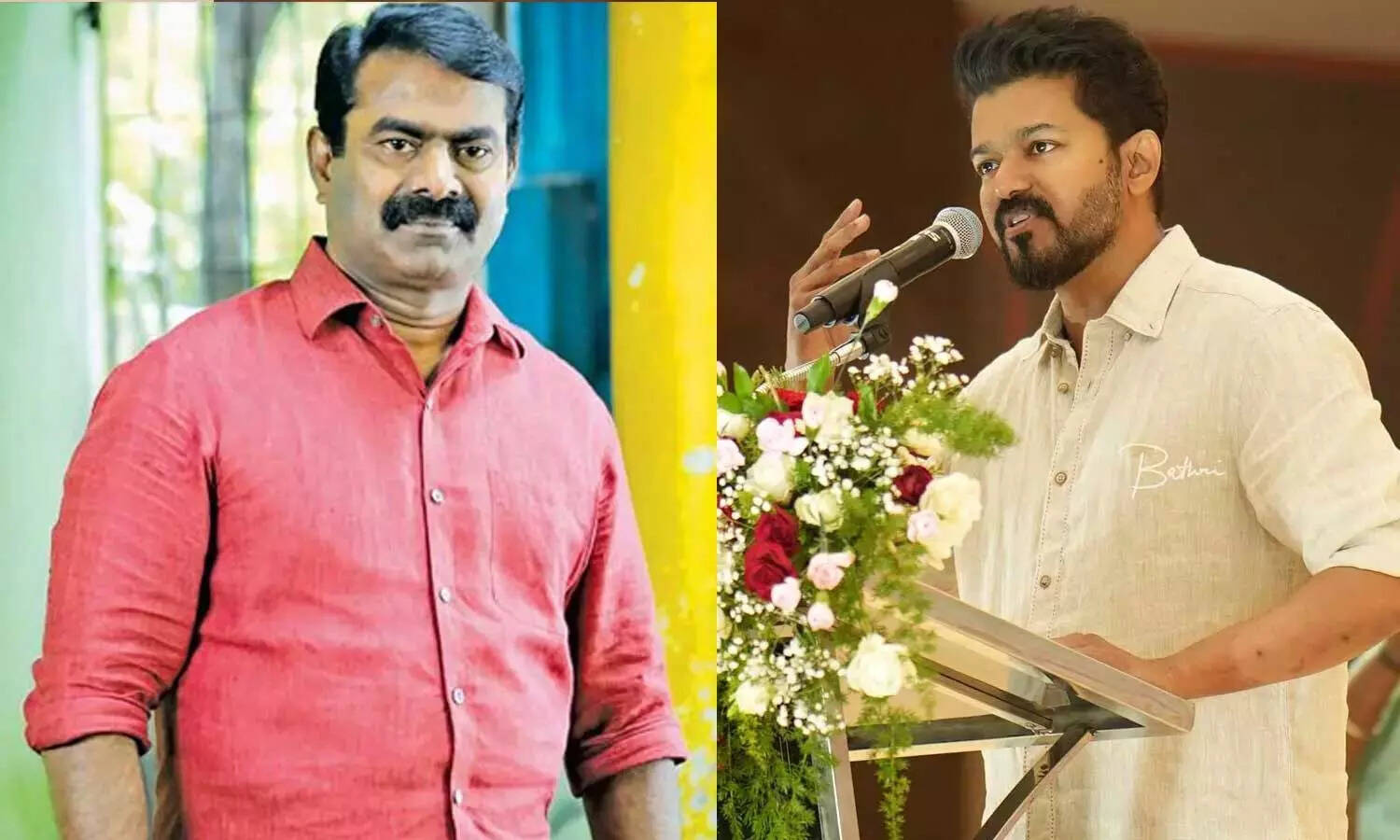 திருமாவளவன், சீமானுக்கு தவெக தலைவர் விஜய் வாழ்த்து!!