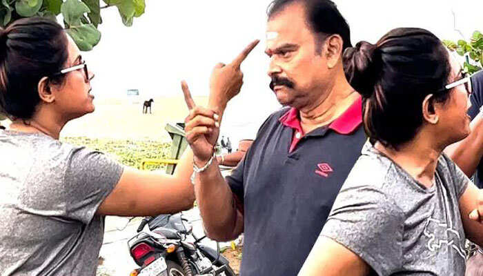 நான் நிர்வாணமா நடிச்சா உனக்கென்ன? உன் பொண்டாட்டி இல்ல நீ கேக்குறதுக்கு? செருப்பு பிஞ்சிடும்.. நடுரோட்டில் நடிகை ஆவேசம்