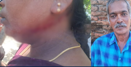 வாக்குச்சாவடியில் பெண்ணை கத்தியால் குத்திய முன்னாள் கணவர்