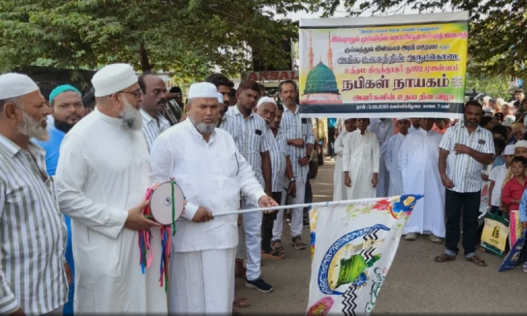 மத நல்லிணக்கத்தை போற்றும் வகையில் கோவையில் ஊர்வலம்..!