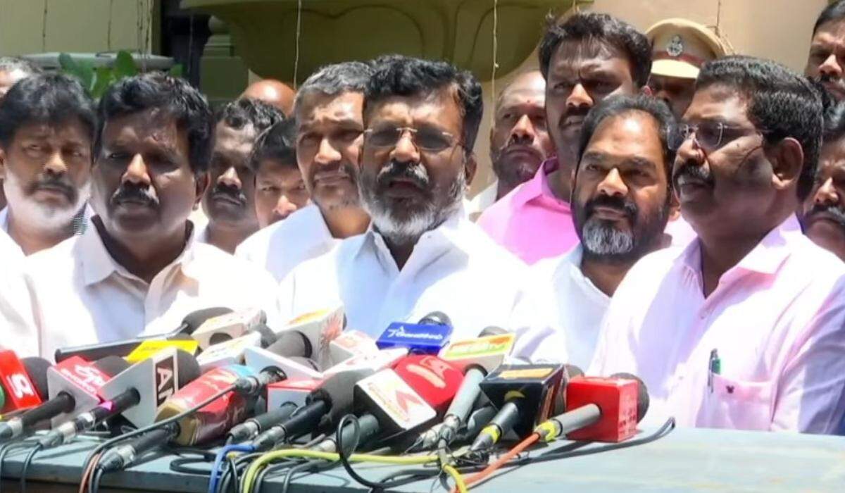 அதிமுக, பாஜக, தவெக இடையே 2-வது கட்சி யார் என்பதில்தான் போட்டியே... திருமாவளவன் பேட்டி