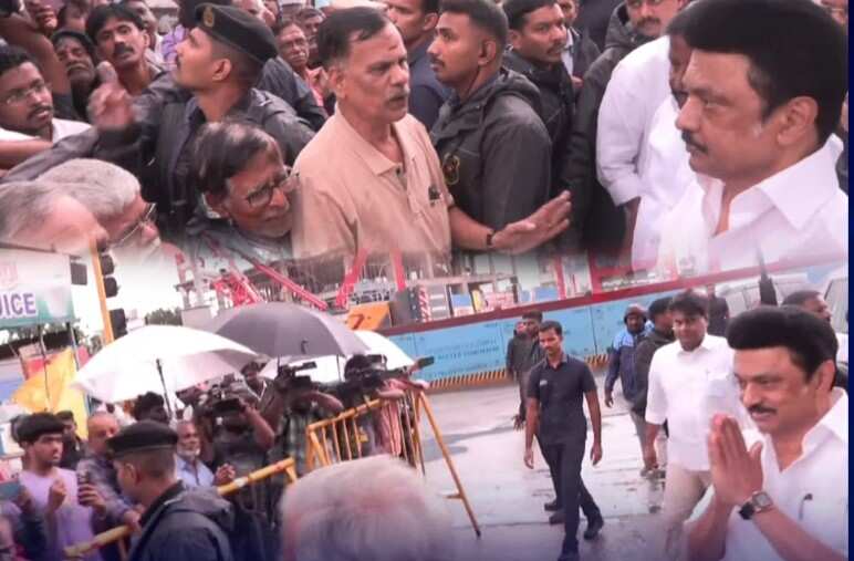 கொளத்தூரில் மக்களிடம் மழை பாதிப்பு குறித்து கேட்டறிந்தார் மு.க. ஸ்டாலின்