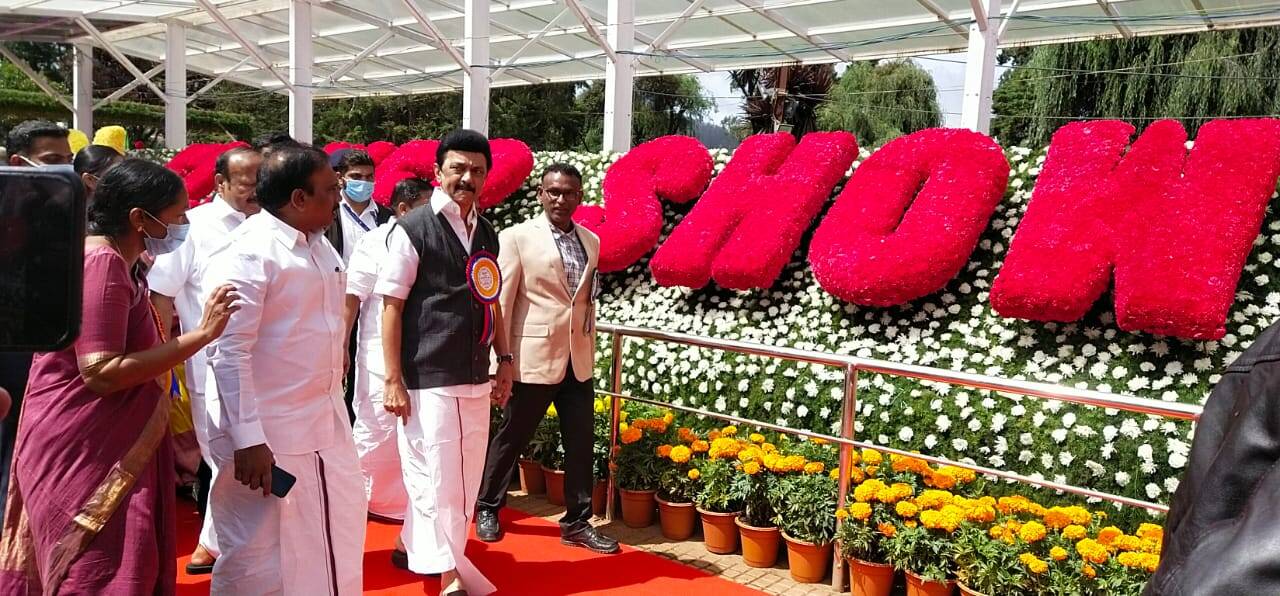 #BREAKING உதகையில் மலர் கண்காட்சியை தொடங்கி வைத்தார் முதல்வர் மு.க.ஸ்டாலின்