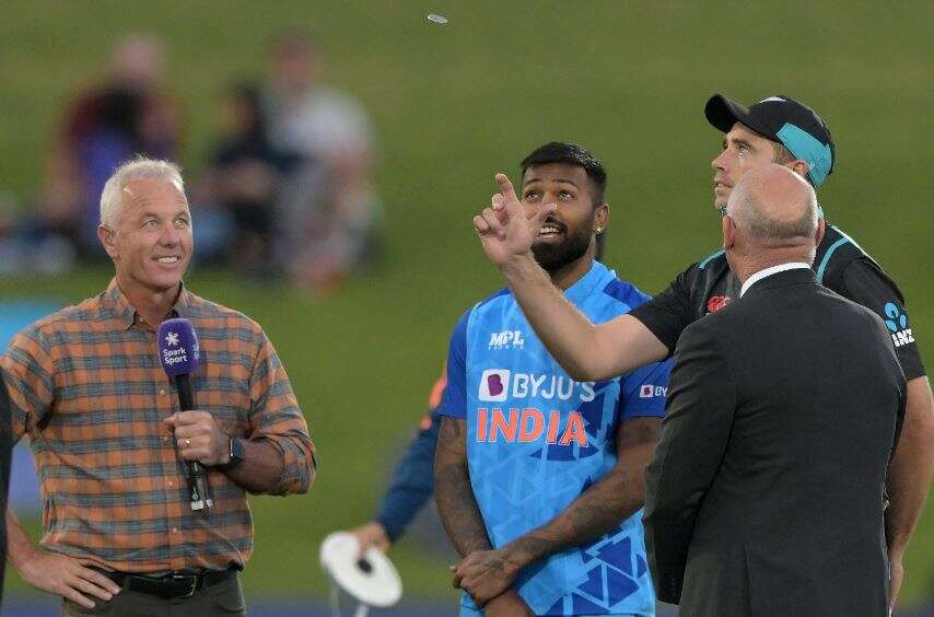 இந்தியாவிற்கு எதிரான 3வது டி20 போட்டி - டாஸ் வென்று நியூசிலாந்து பேட்டிங்