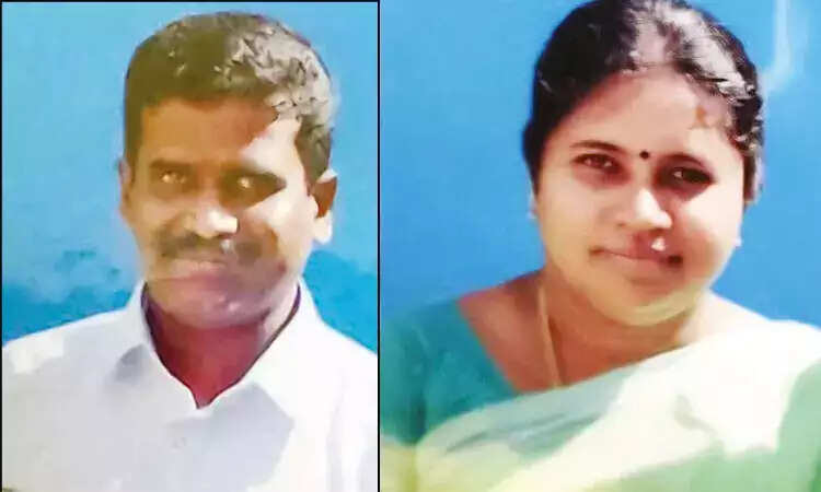 குடும்ப தகராறில் மனைவியை கழுத்தை அறுத்து கொன்றுவிட்டு கணவர் தற்கொலை..!