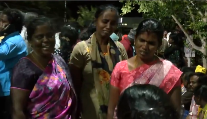 மூச்சுத்திணறி பலியான கணவன் உடலை கண்டு மயங்கிய நிறைமாத கர்ப்பிணி