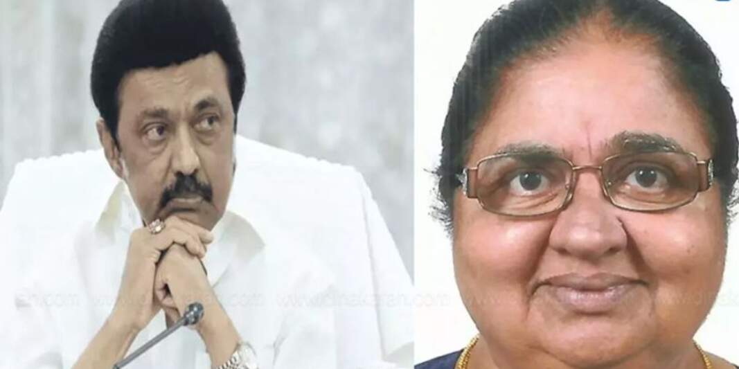 நடிகை ராதிகா தாயார் கீதாவின் மறைவுக்கு முதலமைச்சர் மு.க.ஸ்டாலின் இரங்கல்!!