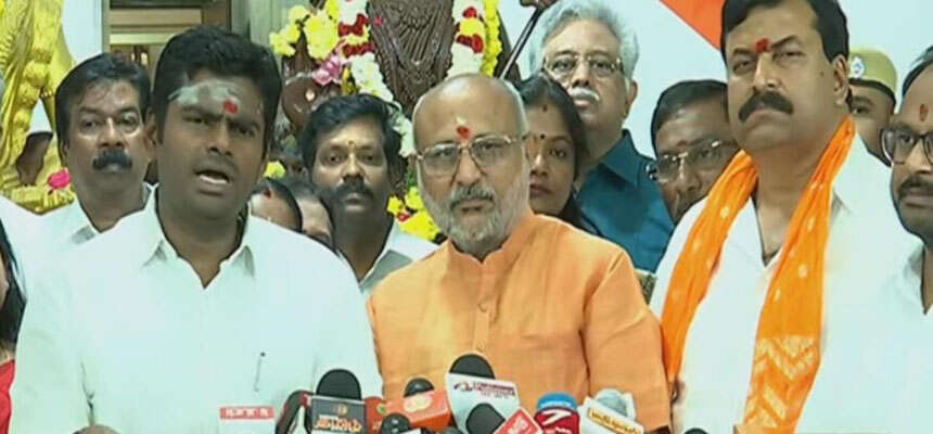 சி.பி.ராதாகிருஷ்ணன் ராஜினாமா! கடிதத்தை ஏற்ற அண்ணாமலை!