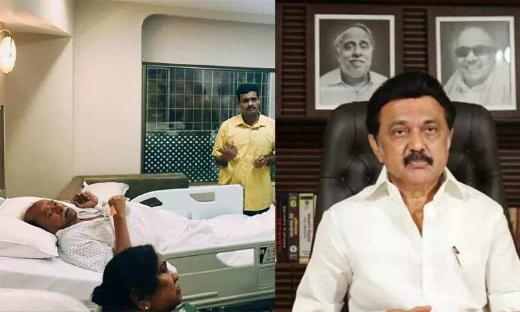 மருத்துவமனை சென்று நேரில் நலம் விசாரித்தார் முதலமைச்சர் மு.க.ஸ்டாலின்..!