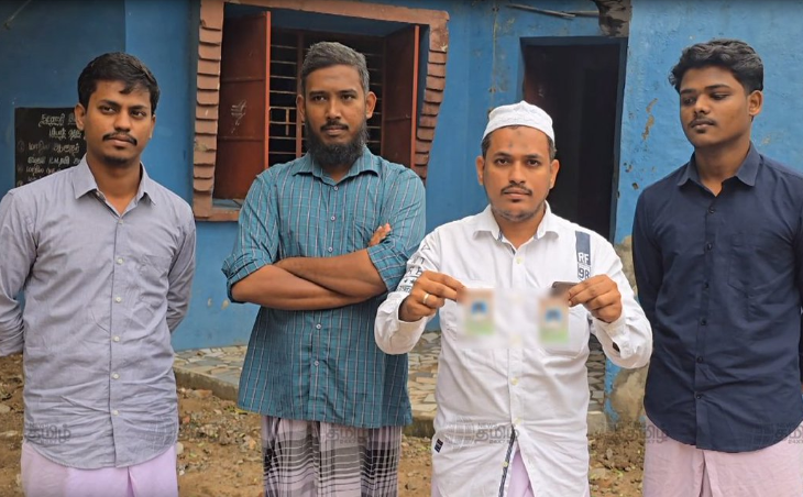 நாகை அருகே இரட்டையர்களில் ஒருவருக்கு மட்டுமே SIR படிவம் வழங்கப்பட்டதால் அதிர்ச்சி