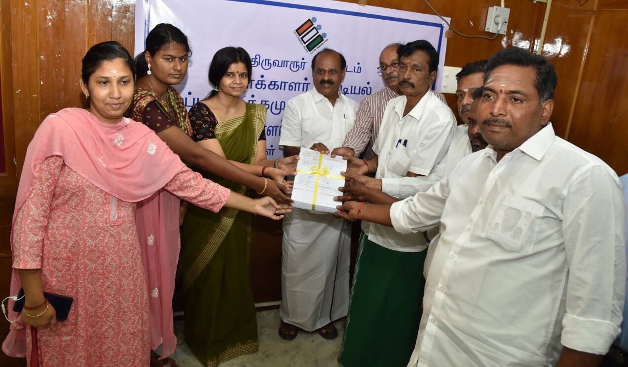 வரைவு வாக்காளர் பட்டியல் வெளியீடு: திருவாரூர் மாவட்டத்தில் 10.29 லட்சம் வாக்காளர்கள்!