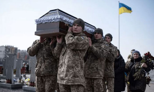 போரில் கொல்லப்பட்ட 210 உக்ரைன் வீரர்களின் உடல்கள் ஒப்படைப்பு...