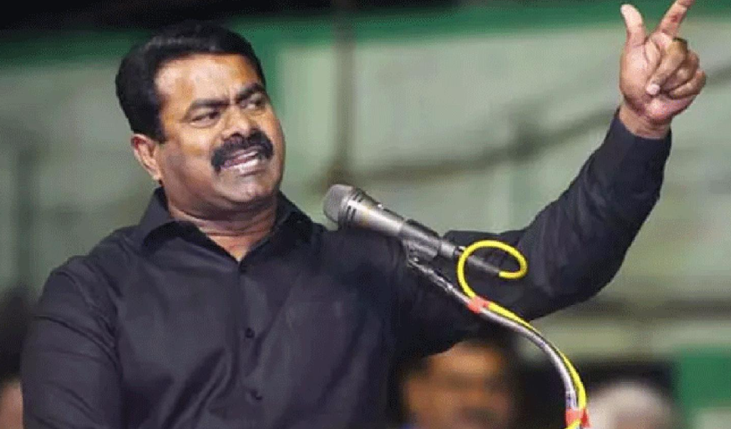 'ஜல்லிக்கட்டு வளாகத்திற்கு கருணாநிதி பெயர் சூட்டியுள்ளீர்களே... அவர் என்ன மாடுபிடி வீரரா?' சீமான் அட்டாக்..!