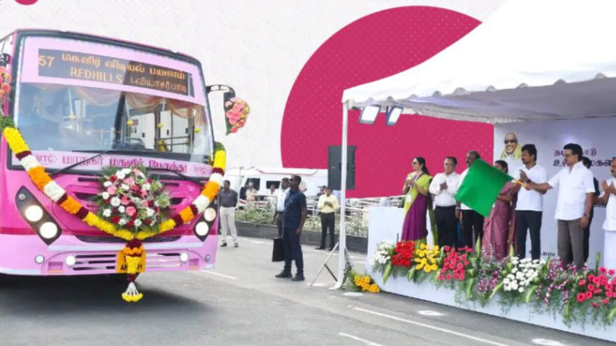 பெண்களுக்கு புதிய பரிசு! - சென்னையில் 10 புதிய ‘பிங்க்’ பேருந்துகள்: வழித்தடங்கள் இதோ!