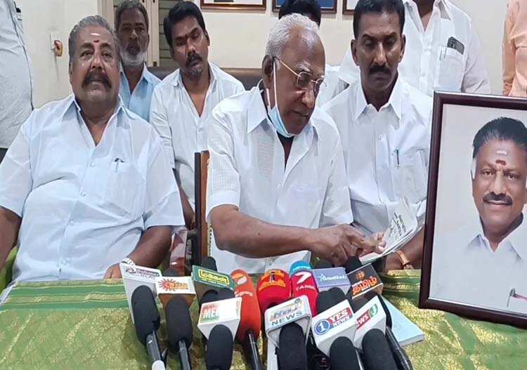 ஓபிஎஸ் அப்படி சொல்லவே இல்லை - பதறும் சையதுகான்