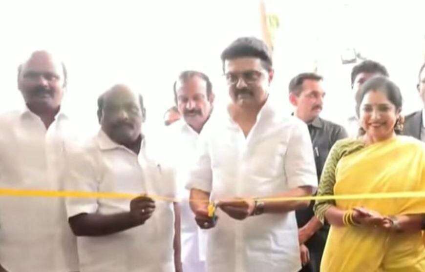 கல்லூரி கட்டடங்களை திறந்து வைத்தார் முதலமைச்சர் மு.க.ஸ்டாலின்!