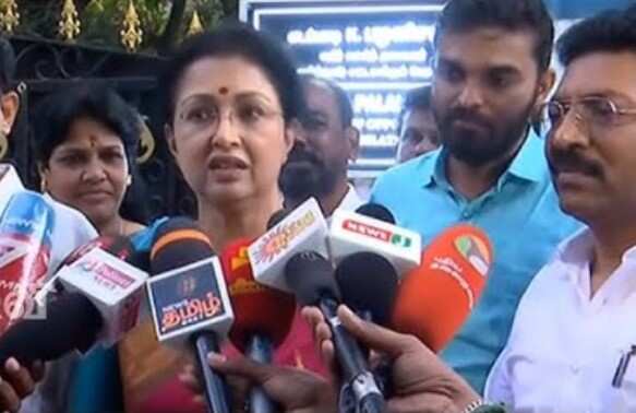 “அது அம்மா மருந்தகம் தான்... முதல்வர் மருந்தகம் அல்ல! இவர்கள் ஸ்டிக்கர் ஒட்டி அறிமுகப்படுத்துகின்றனர்”- நடிகை கெளதமி